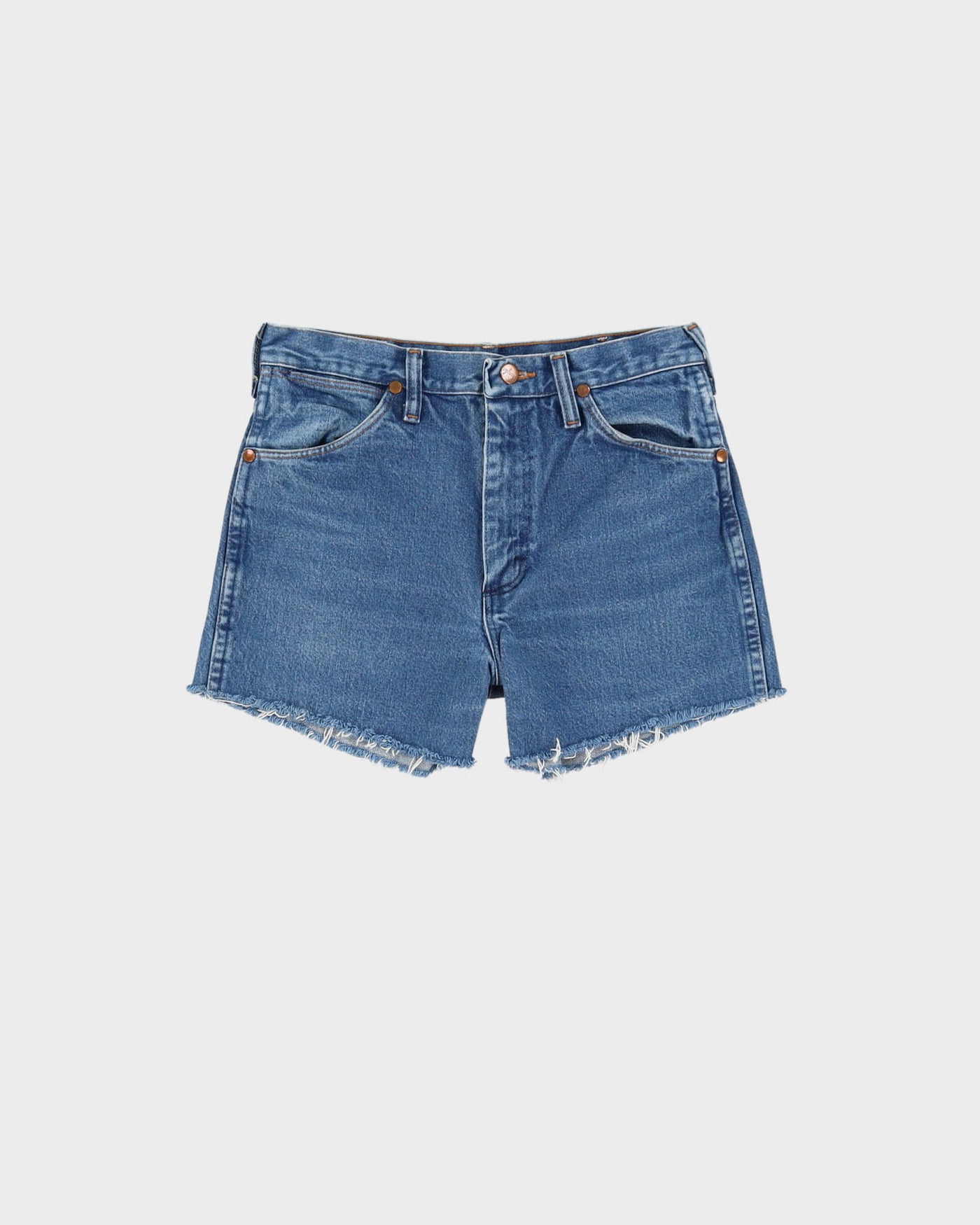 Vintage 90s Wrangler Blue Denim Shorts - W28