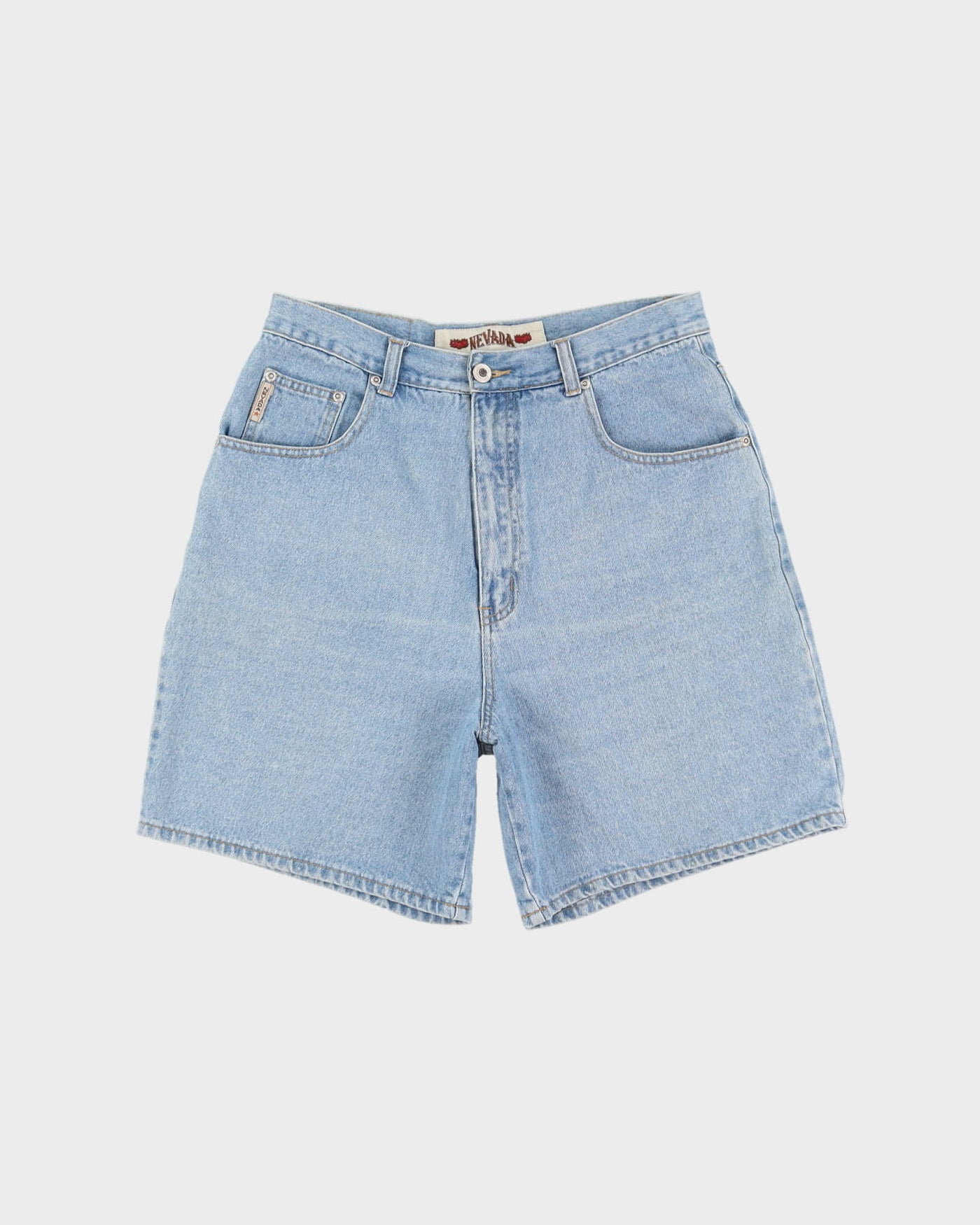 Vintage 90s Nevada Jeanswear Blue Denim Shorts - W30