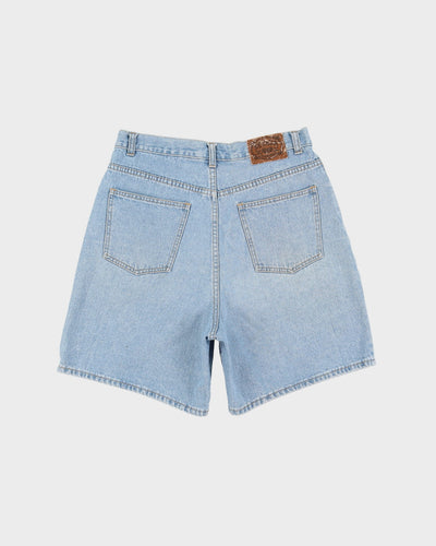 Vintage 90s Nevada Jeanswear Blue Denim Shorts - W30