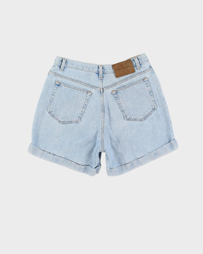 Vintage 90s Calvin Klein Blue Denim Shorts - W32
