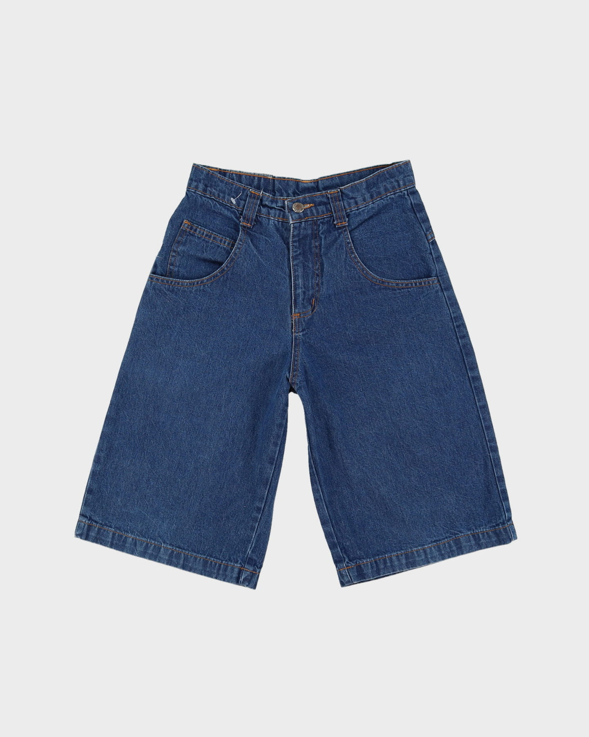 00s Y2K Menace Blue Baggy Denim Shorts - W24