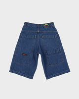00s Y2K Menace Blue Baggy Denim Shorts - W24