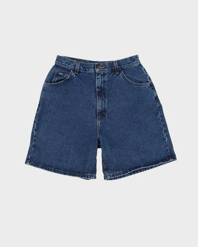 Vintage 90s Lee Blue Baggy Denim Shorts - W29