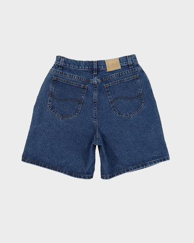 Vintage 90s Lee Blue Baggy Denim Shorts - W29