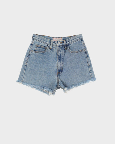Vintage 90s Guess Blue Denim Shorts - W26