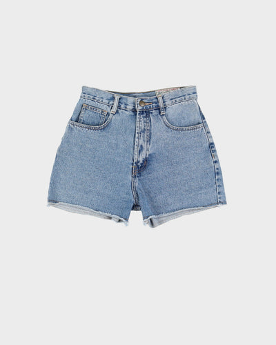 Vintage 90s 5th Street Air Force Blue Denim Shorts - W26