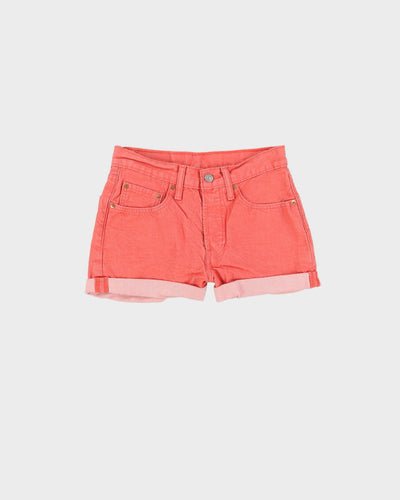 Vintage Levi's Faded Pink Denim Shorts - W26