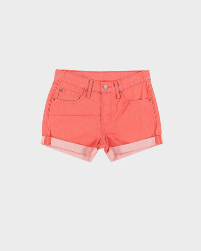 Vintage Levi's Faded Pink Denim Shorts - W29