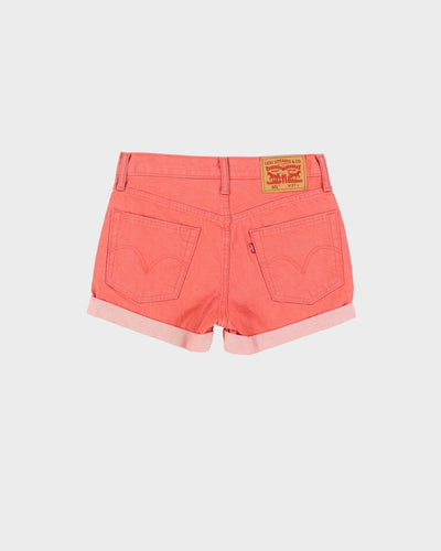 Vintage Levi's Faded Pink Denim Shorts - W29