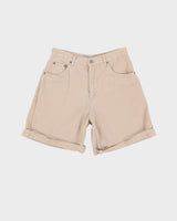Vintage Nevada Jeanswear Beige Denim Shorts - W28