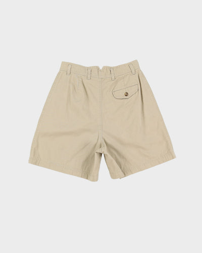 Vintage 90s White Stag Beige High Waist Shorts - W27