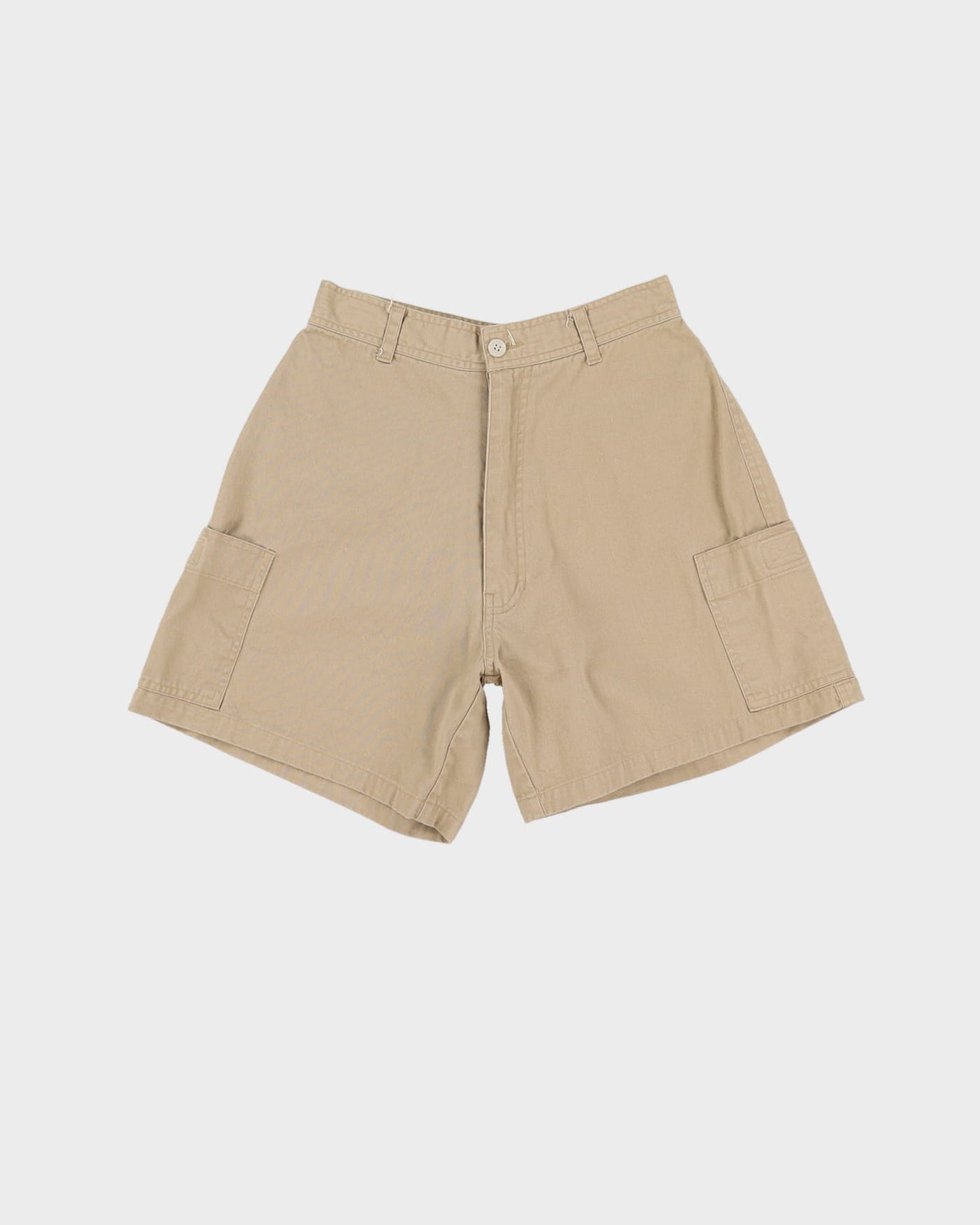 Vintage 90s P.C.H. Beige High Waist Shorts - W23
