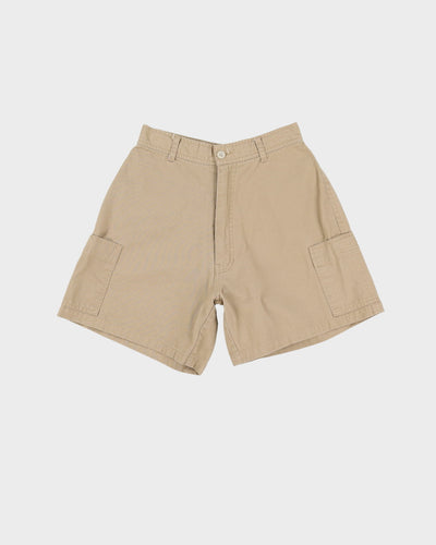 Vintage 90s P.C.H. Beige High Waist Shorts - W23