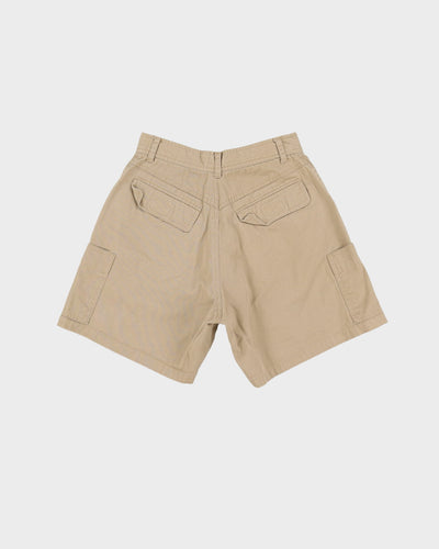 Vintage 90s P.C.H. Beige High Waist Shorts - W23