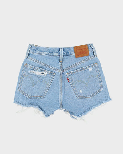 Levi's 501 Big E Distressed Denim Shorts  - W26