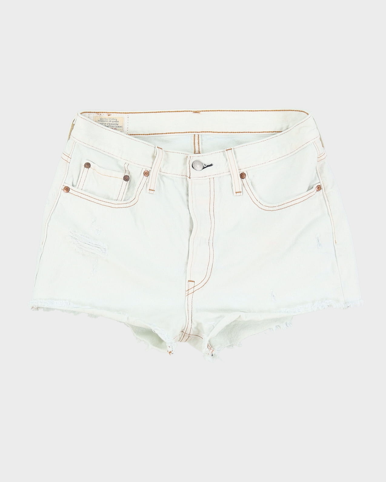 Levi's 501 Big E Light Wash Denim Shorts  - W30