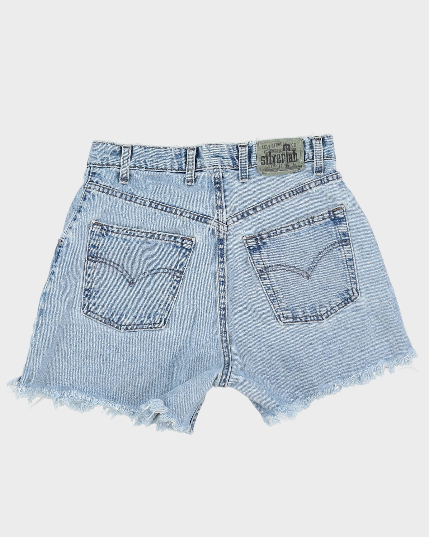 Vintage Levi's SilverTab Loose Fit Blue Denim Shorts - W31