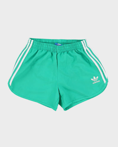 Adidas Green / White Detailed Swimming Shorts - S