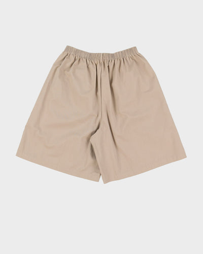 Vintage 1990s Beige High Waisted Shorts - S