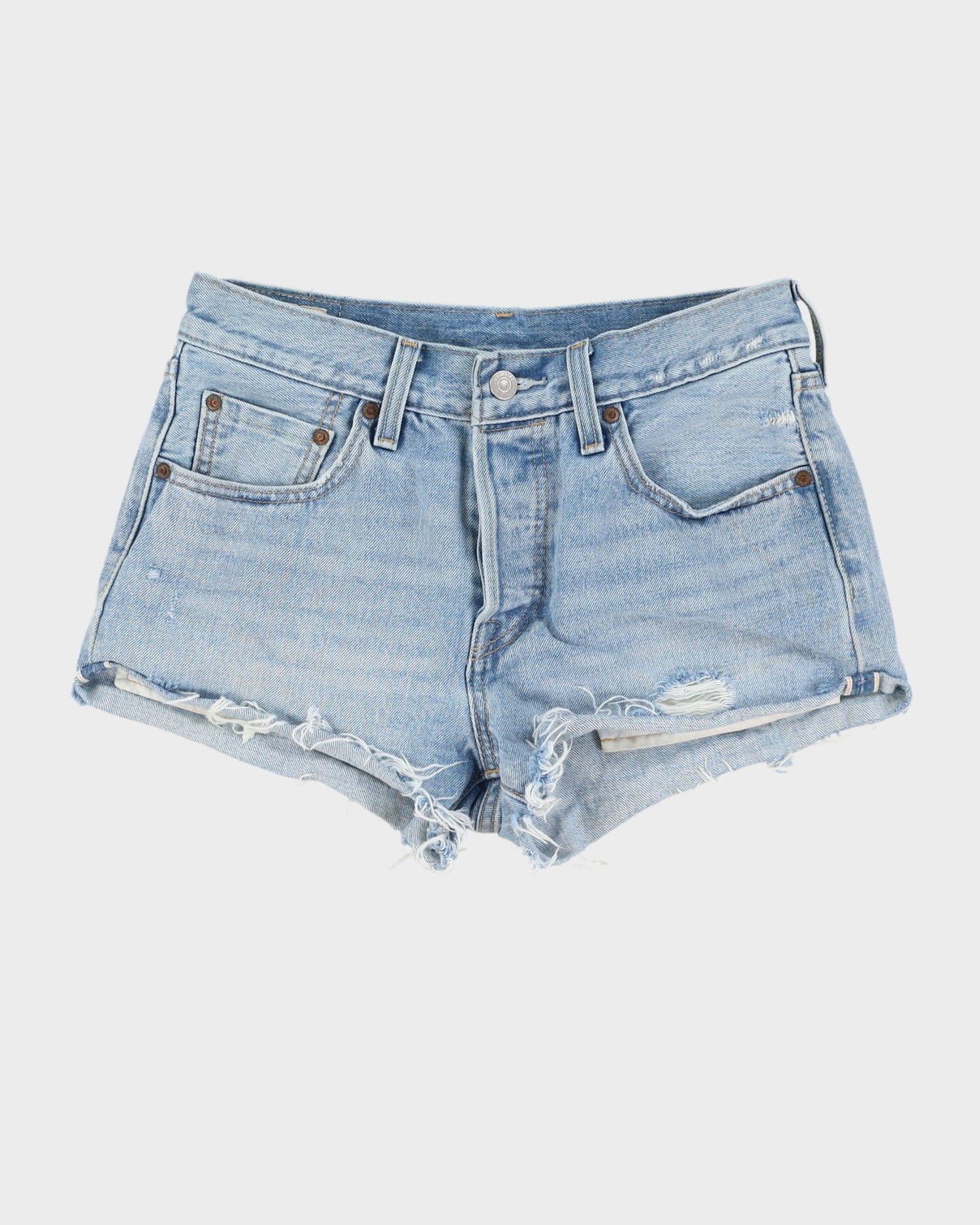 Levi's Big E Blue Denim Shorts - W26