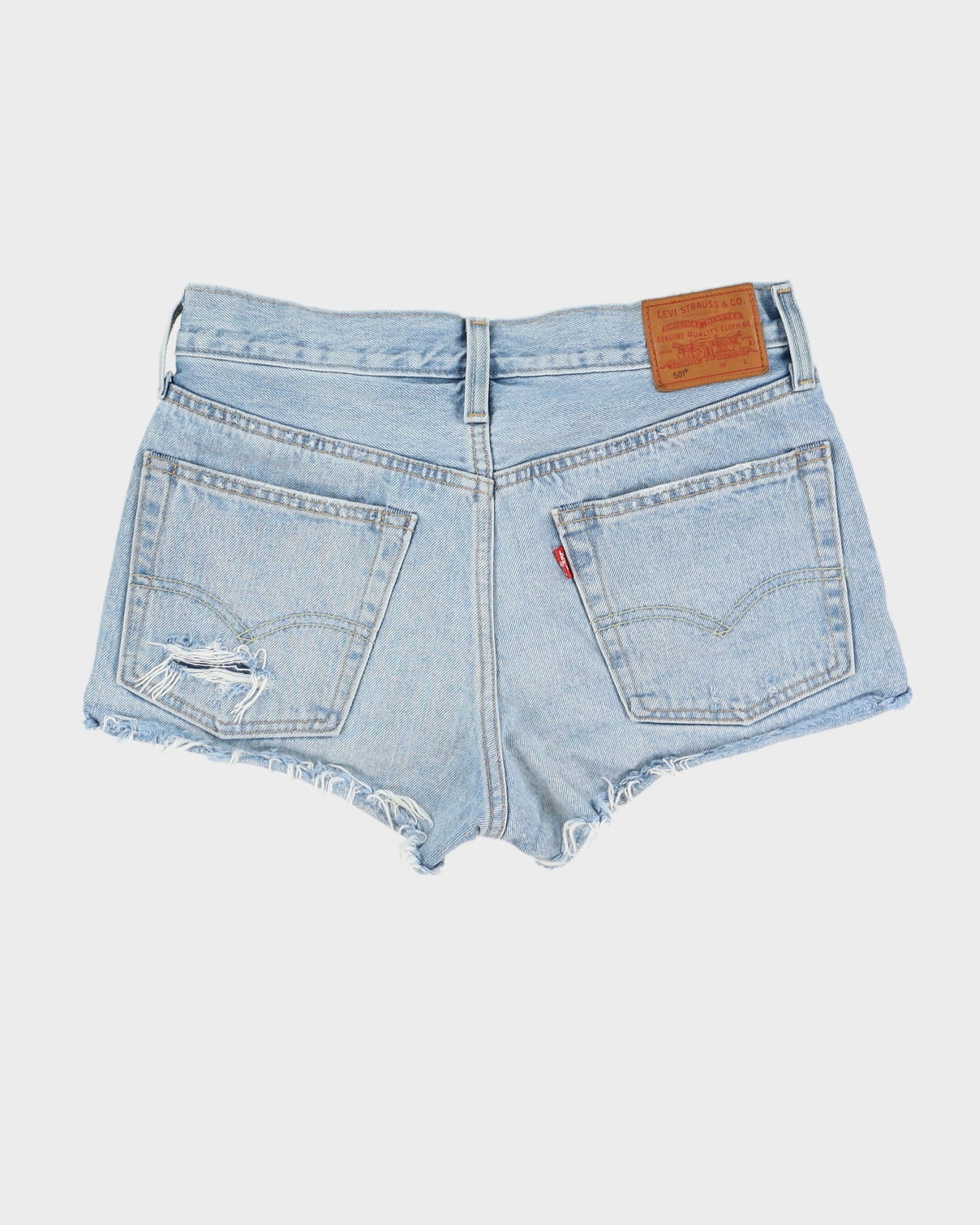 Levi's Big E Blue Denim Shorts - W26