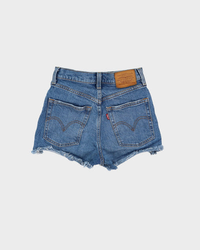 Levi's Big E Blue Denim Shorts - W23
