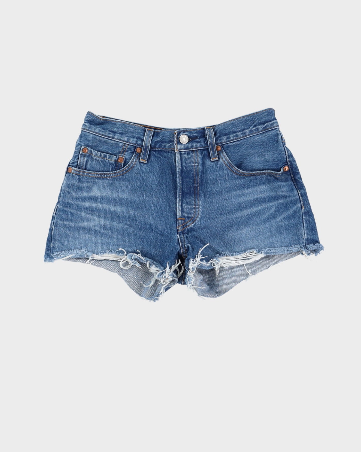 Levi's Big E Blue Denim Shorts - W28