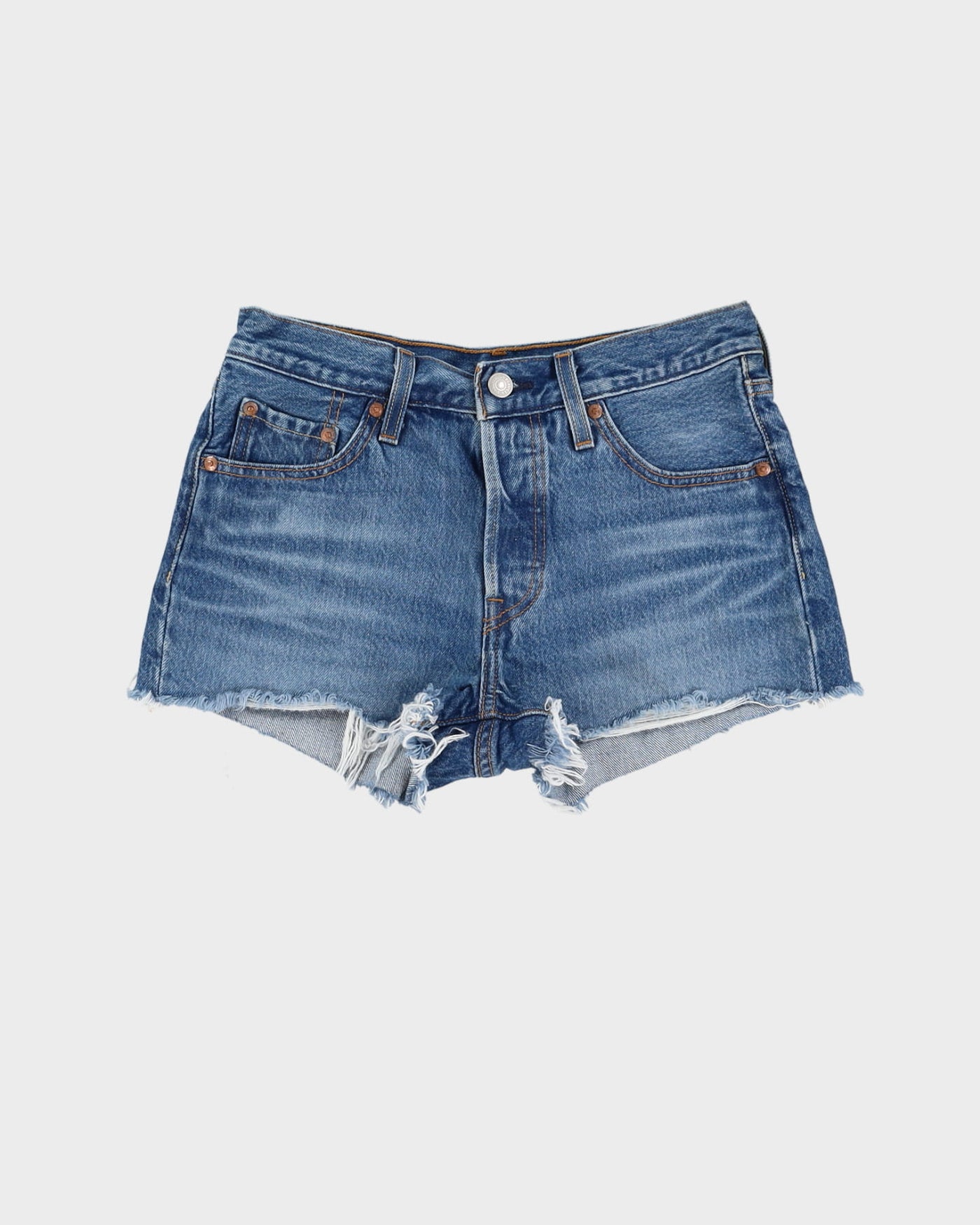 Levi's Big E Blue Denim Shorts - W28