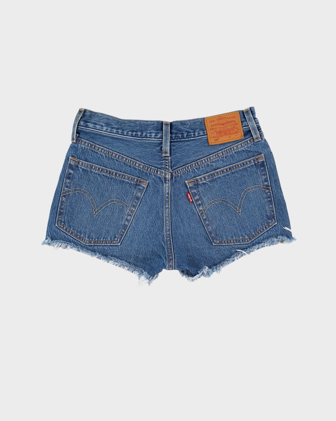 Levi's Big E Blue Denim Shorts - W28