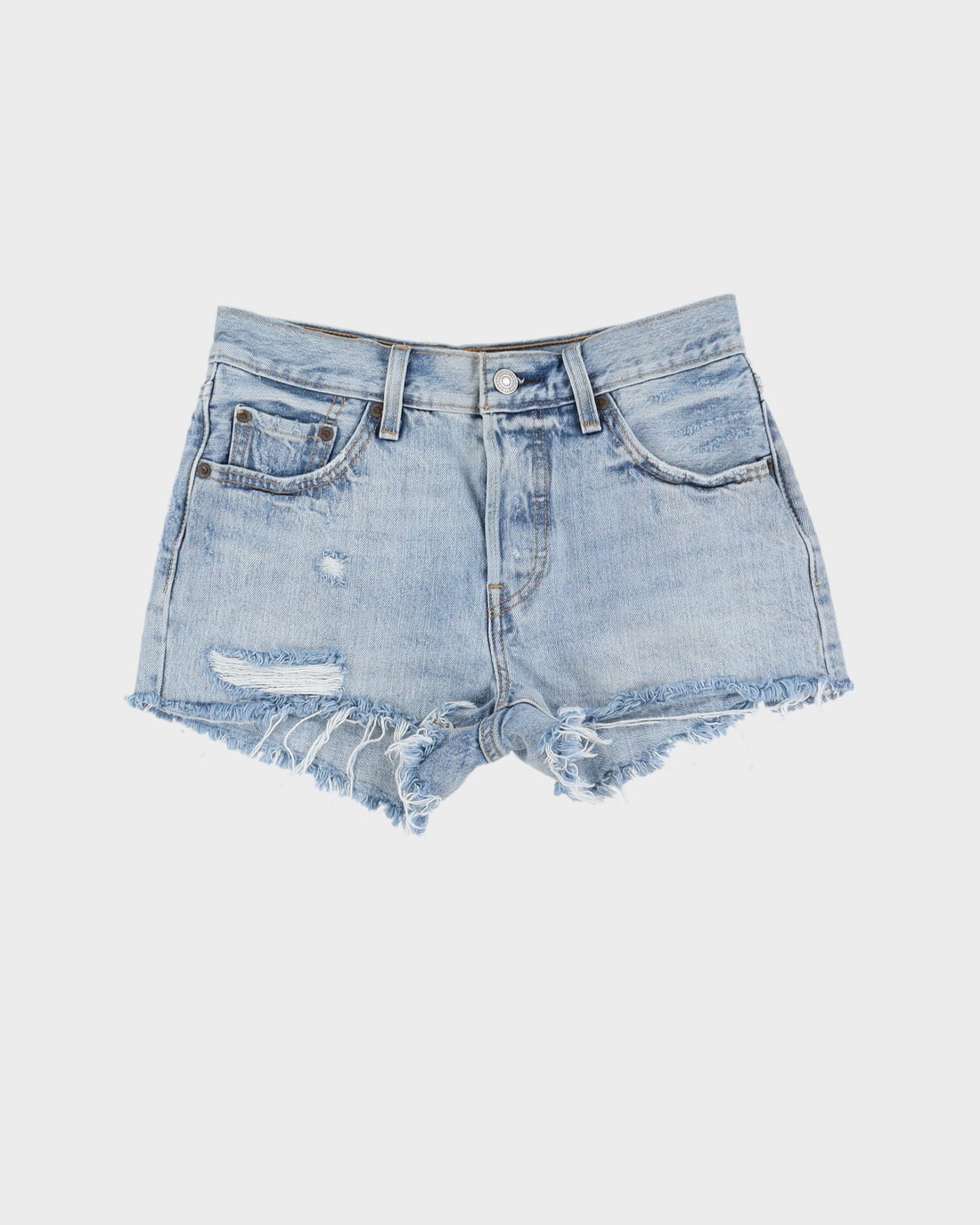 Levi's Big E Blue Denim Shorts - W28