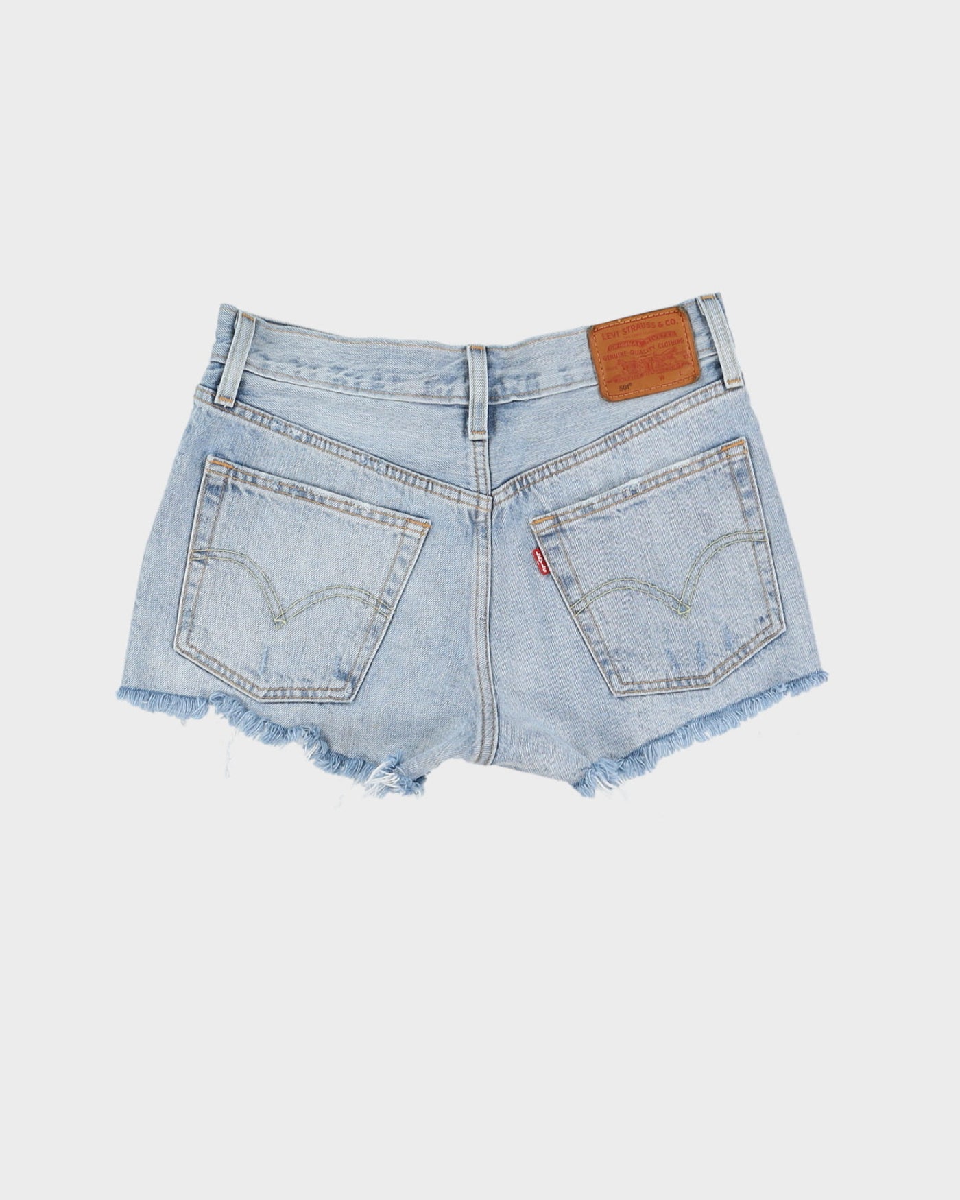 Levi's Big E Blue Denim Shorts - W28