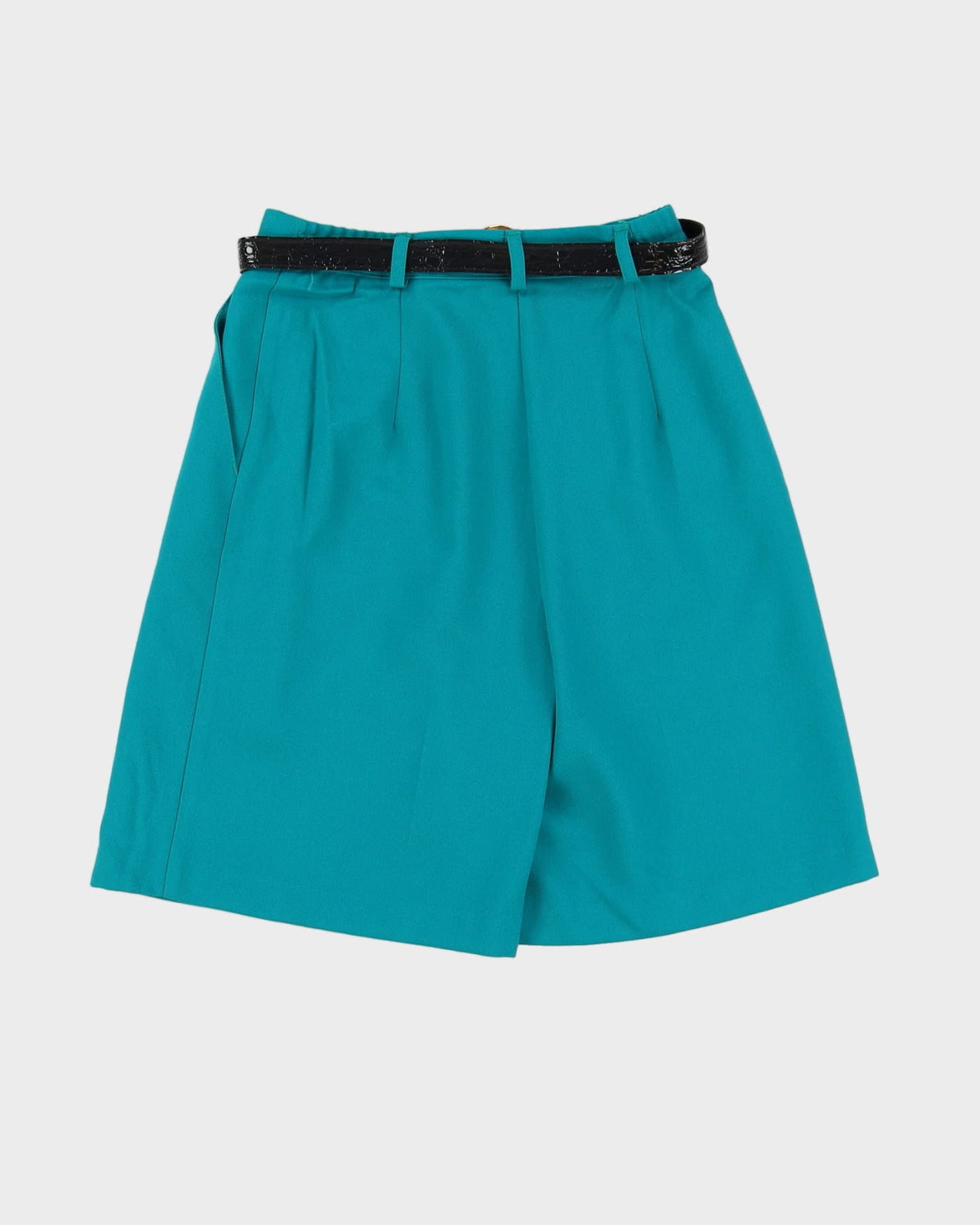 1990s Green High Waisted Shorts - S