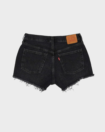 Levi's Big E Black Denim Shorts - W30