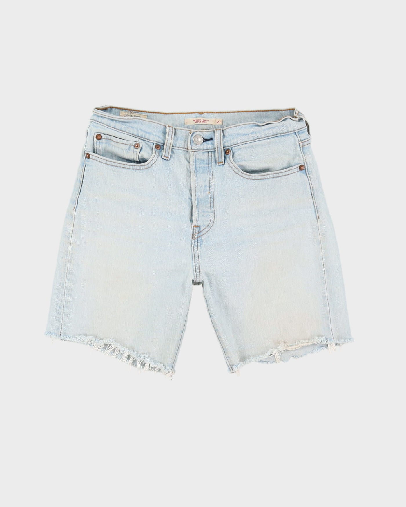 Levi's Big E Light Blue Denim Shorts - W27