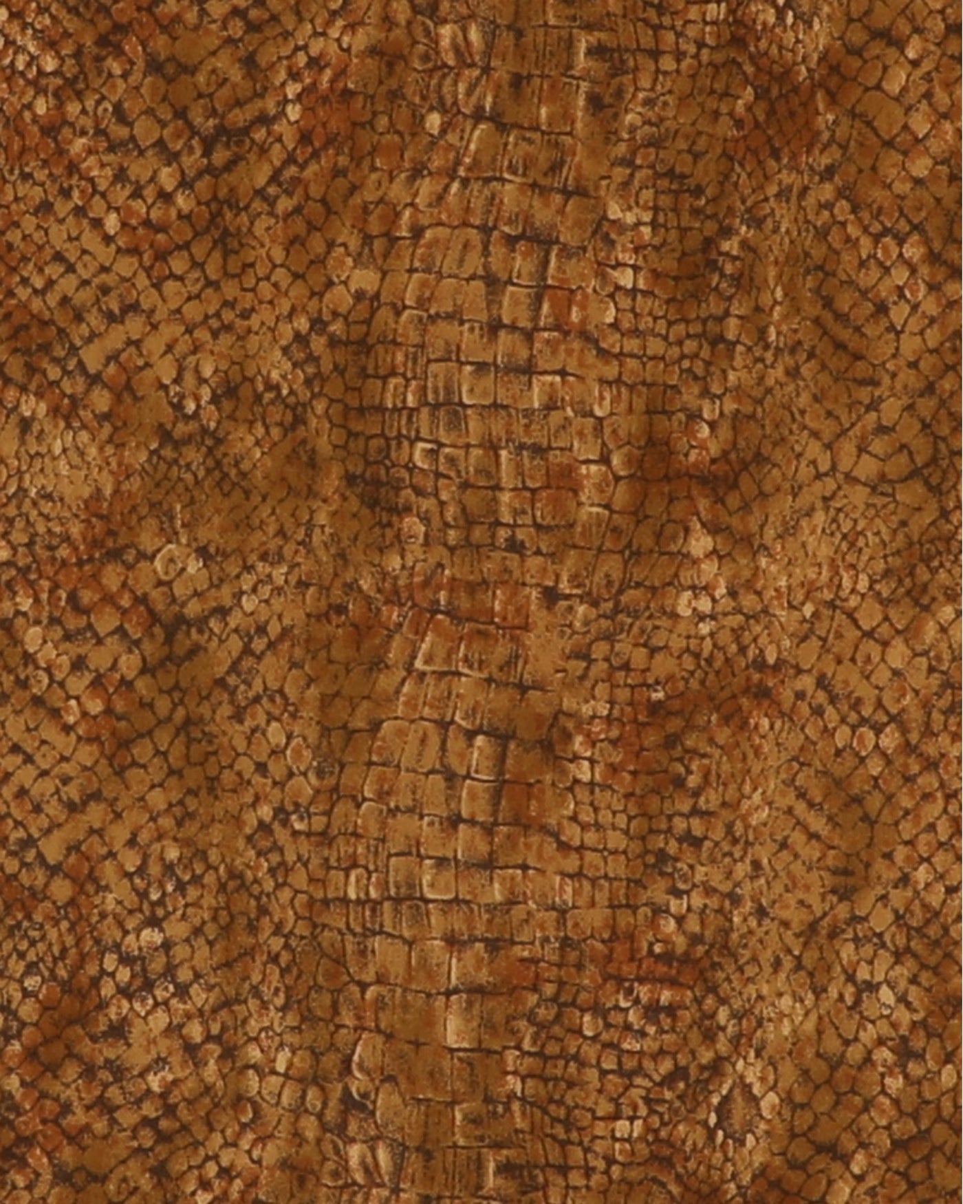 Snakeskin patterned pencil silk skirt - S