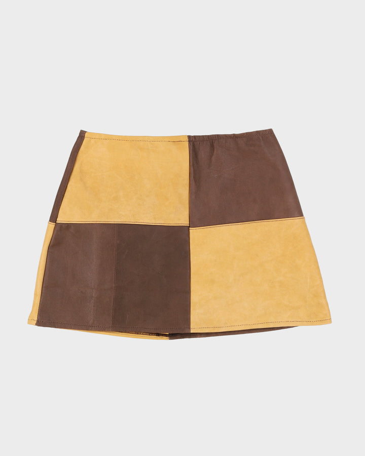 Rokit Originals Tina Leather Skirt - W30
