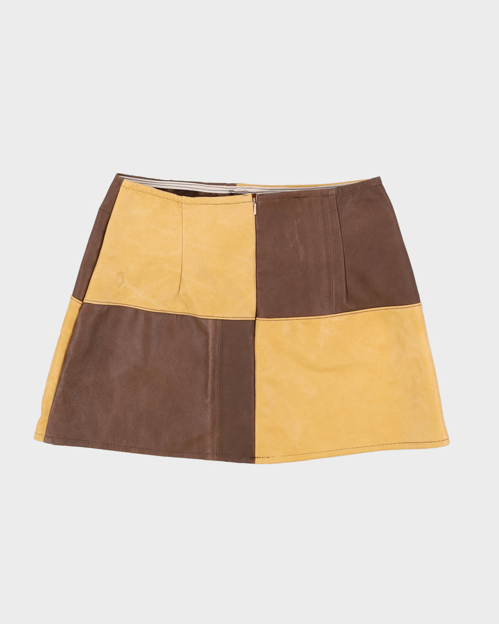 Rokit Originals Tina Leather Skirt - W30