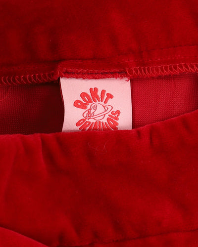 Rokit Originals Red Angelina Skirt - S