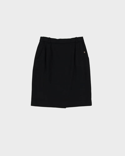 Daks 1980s Black Mini Skirt - S