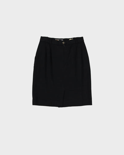 Daks 1980s Black Mini Skirt - S
