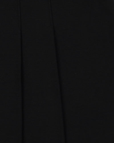 Chloe Black Wool Midi Skirt- XS
