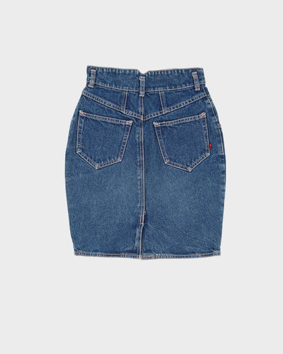 Y2K Puma Denim Pencil Skirt- XS