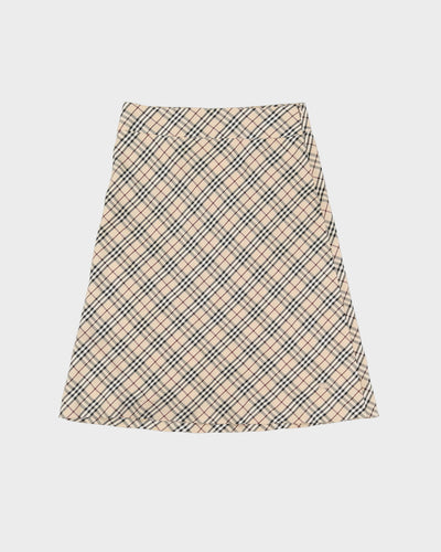 Burberry London Blue Label Nova Check Skirt - S