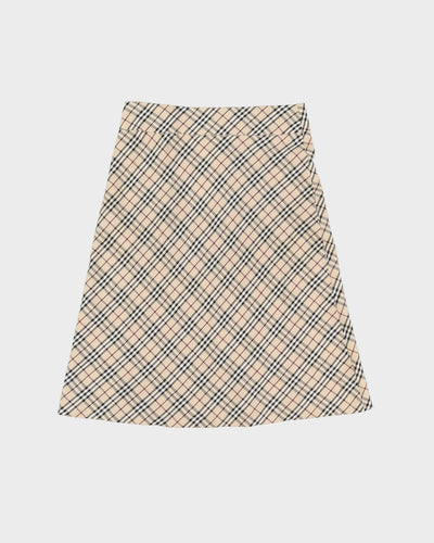 Burberry London Blue Label Nova Check Skirt - S