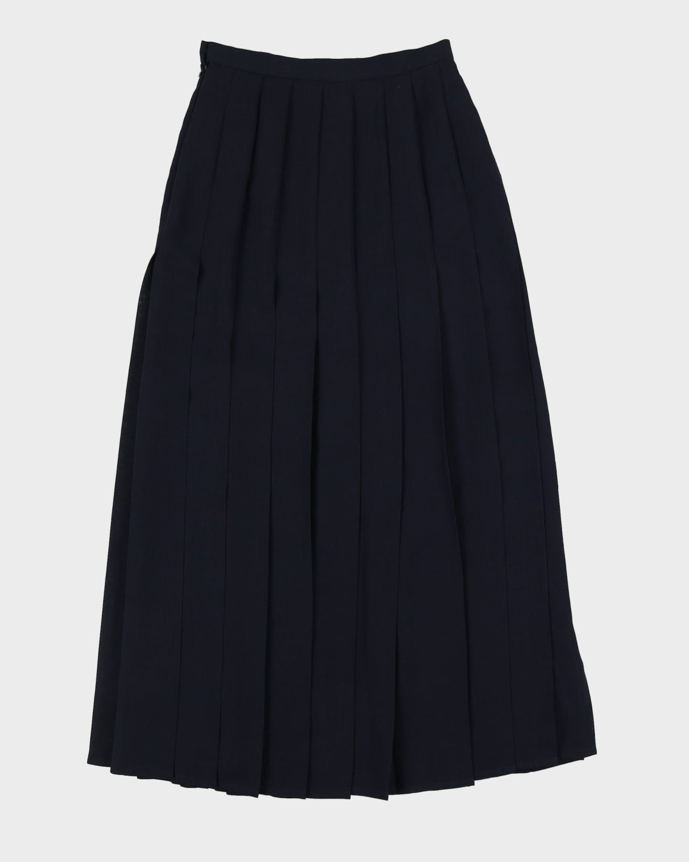 Jaeger Blue Pleated Maxi Skirt XS – Rokit - Main Image
