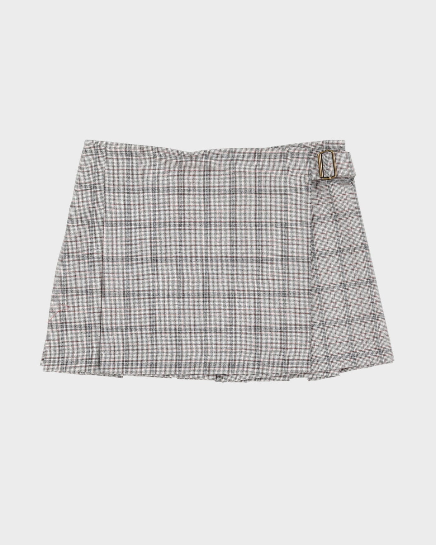 Rokit Originals Cher Grey Check Skirt - W32