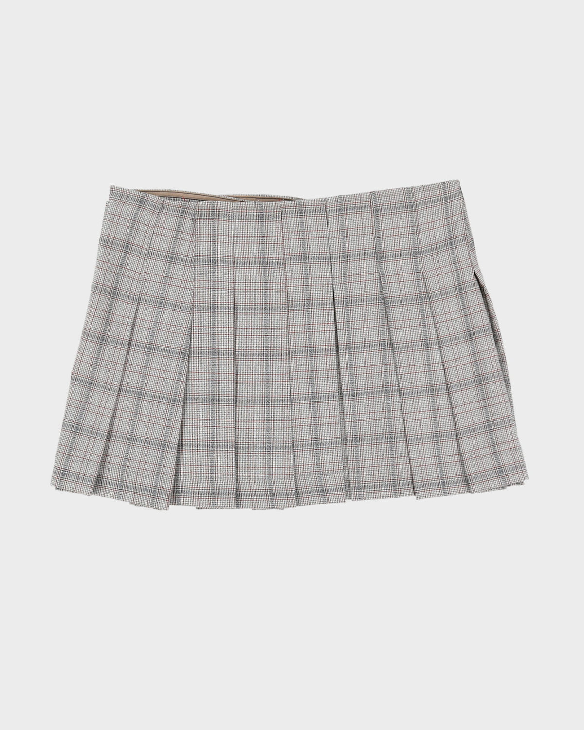Rokit Originals Cher Grey Check Skirt - W32