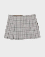 Rokit Originals Cher Grey Check Skirt - W32