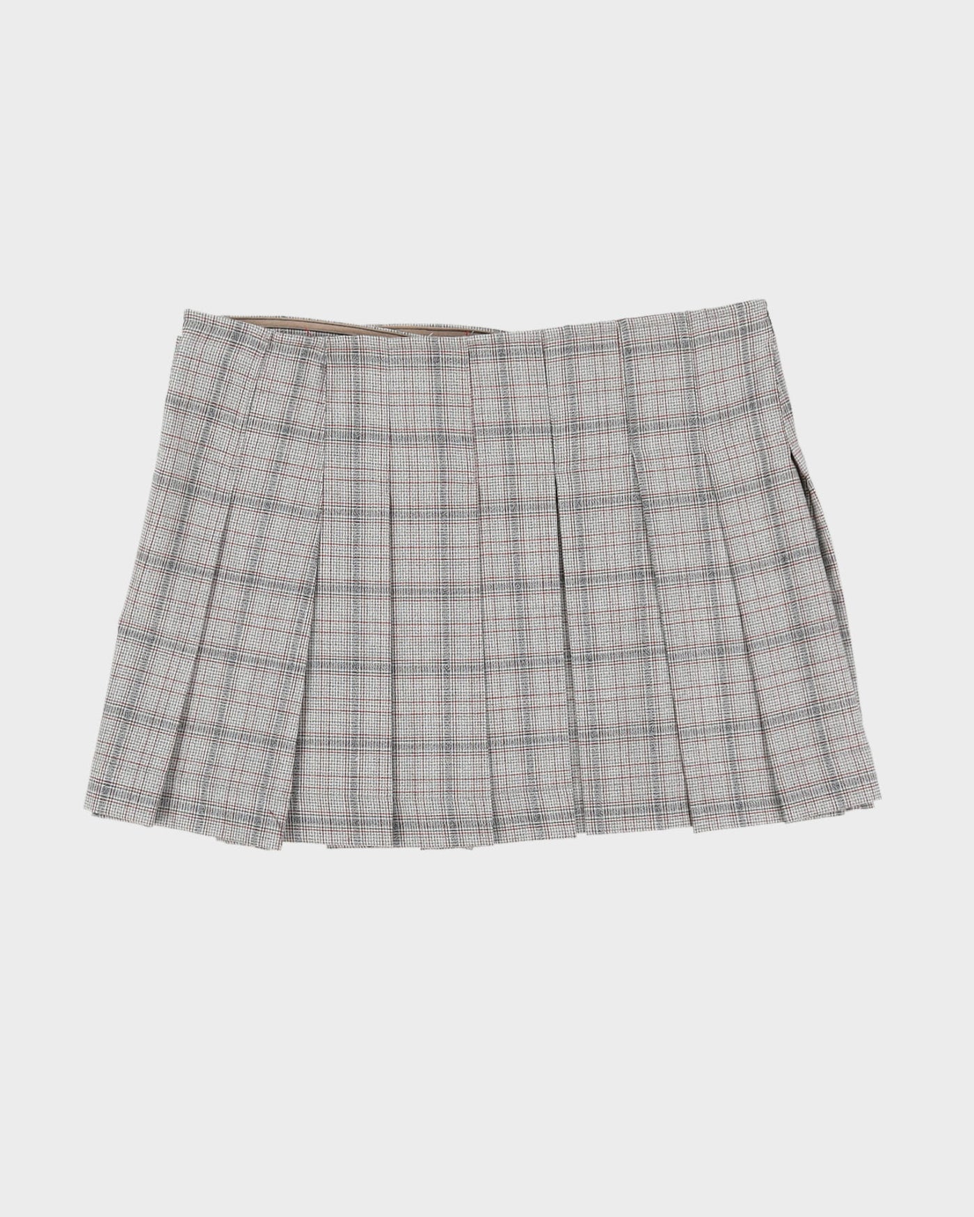 Rokit Originals Cher Grey Check Skirt - W32