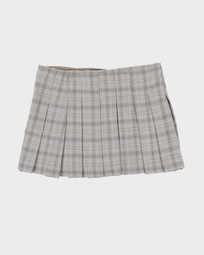 Rokit Originals Cher Grey Check Skirt - W32
